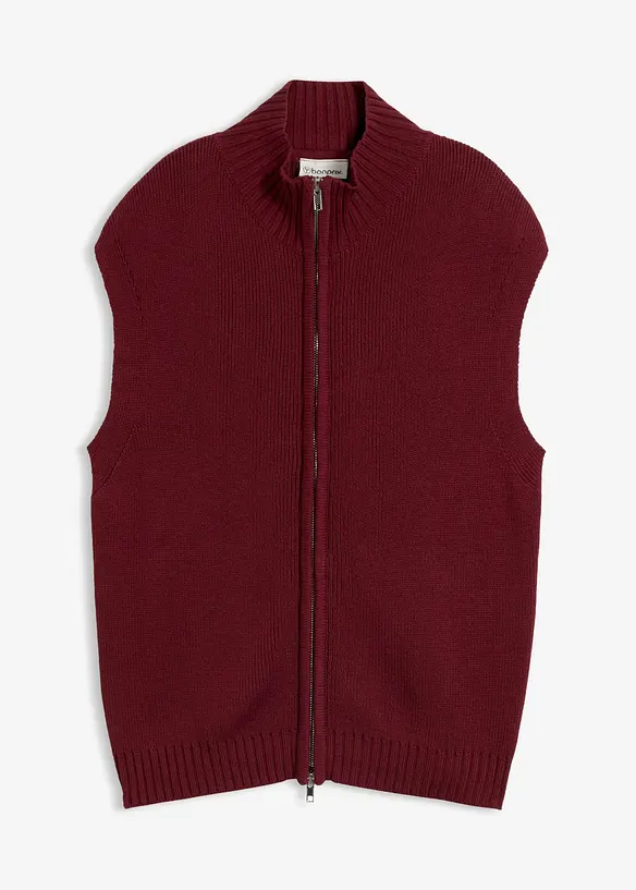 Gilet sans manches en maille, bonprix