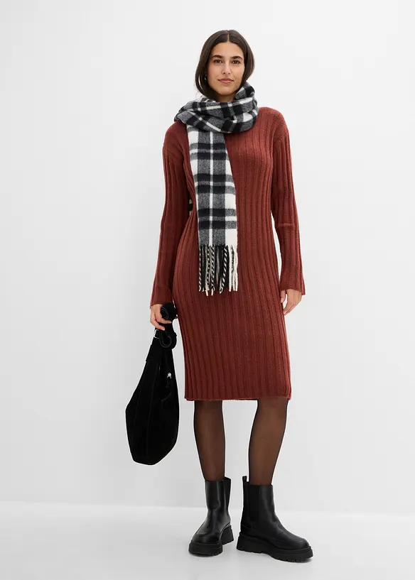 Robe en maille, bonprix