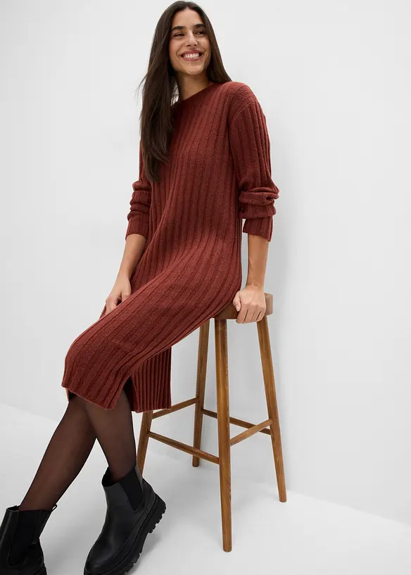 Robe en maille, bonprix