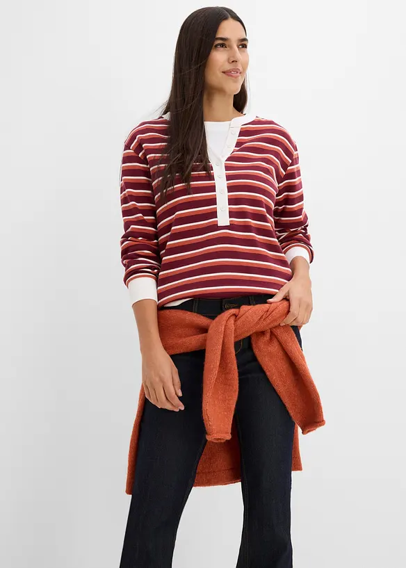 Sweat-shirt 100% coton, bonprix