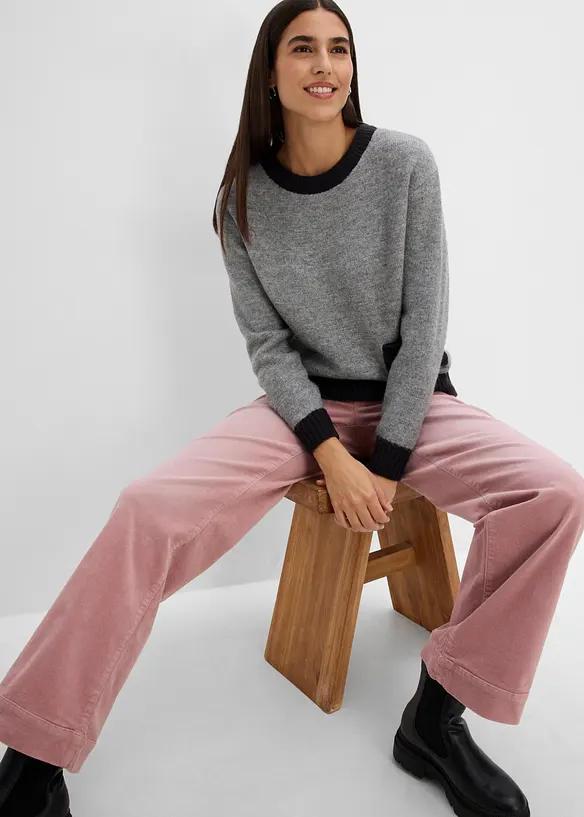 Pull en maille Loose Fit, bonprix