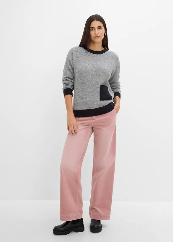 Pull en maille Loose Fit, bonprix