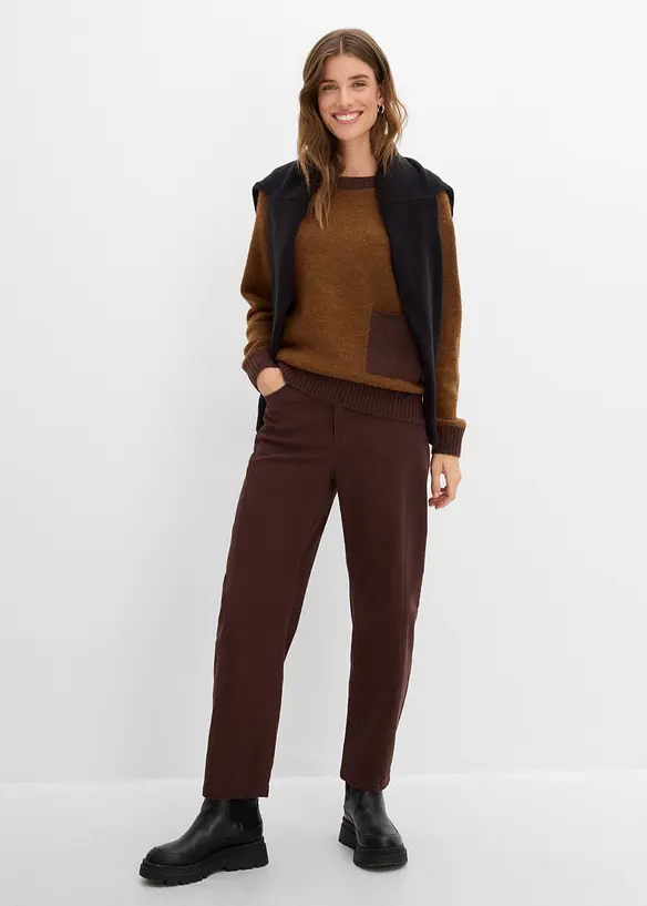 Pull en maille Loose Fit, bonprix