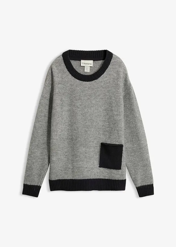 Pull en maille Loose Fit, bonprix