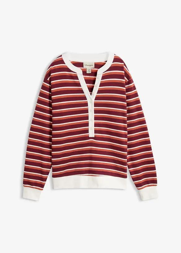 Sweat-shirt 100% coton, bonprix
