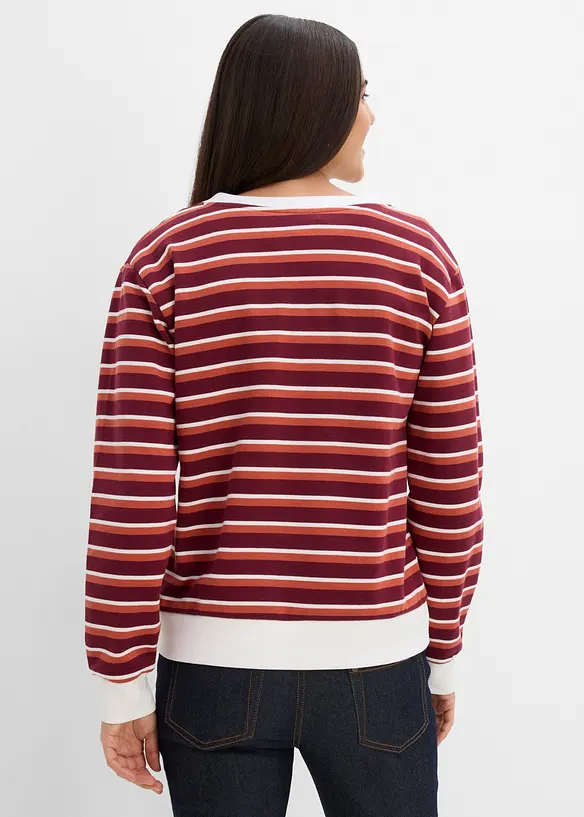 Sweat-shirt 100% coton, bonprix