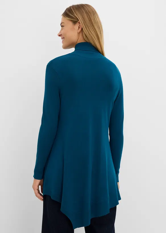 Long-Pullover aus Viskose-Mischung, bonprix