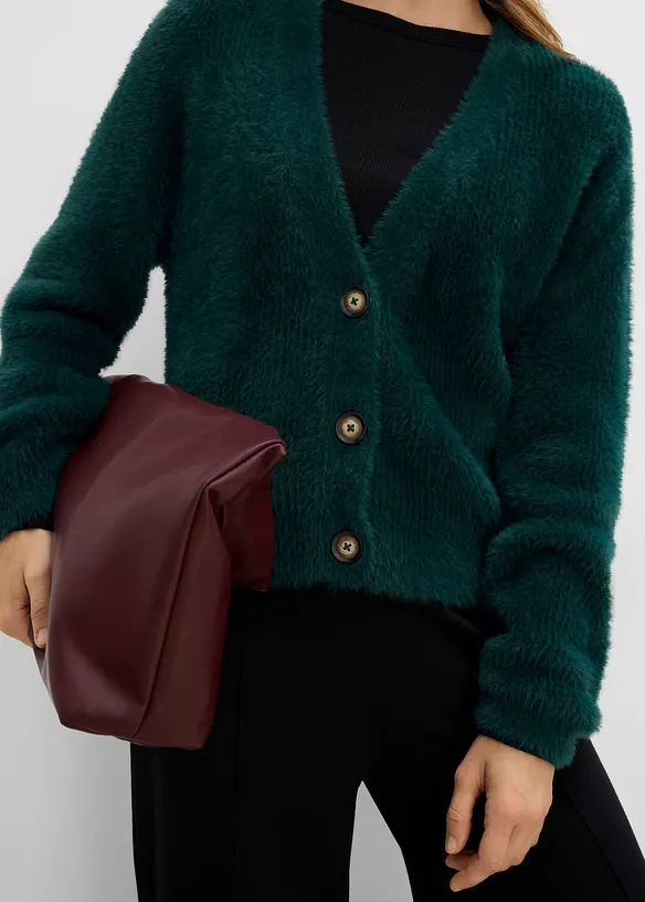 Strickjacke mit Viskose, bonprix