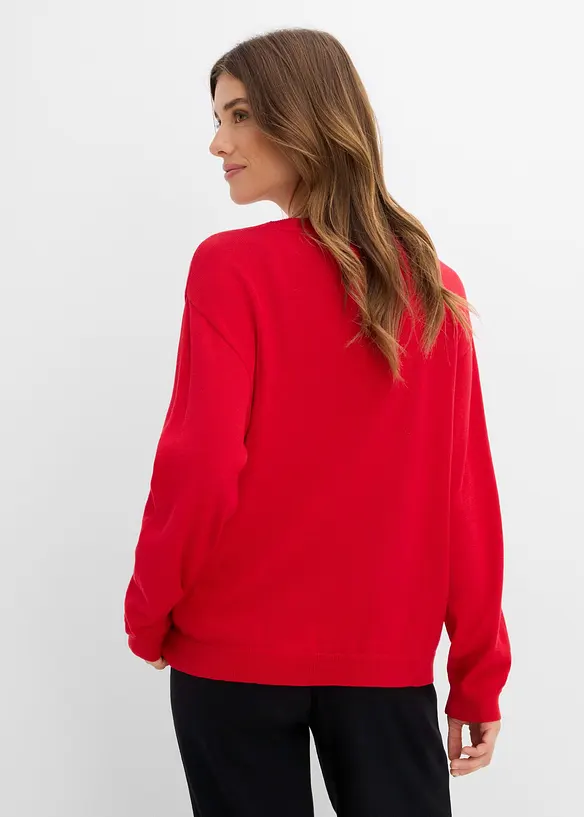 Strickpullover mit Rundhals, bonprix
