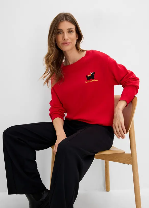Strickpullover mit Rundhals, bonprix