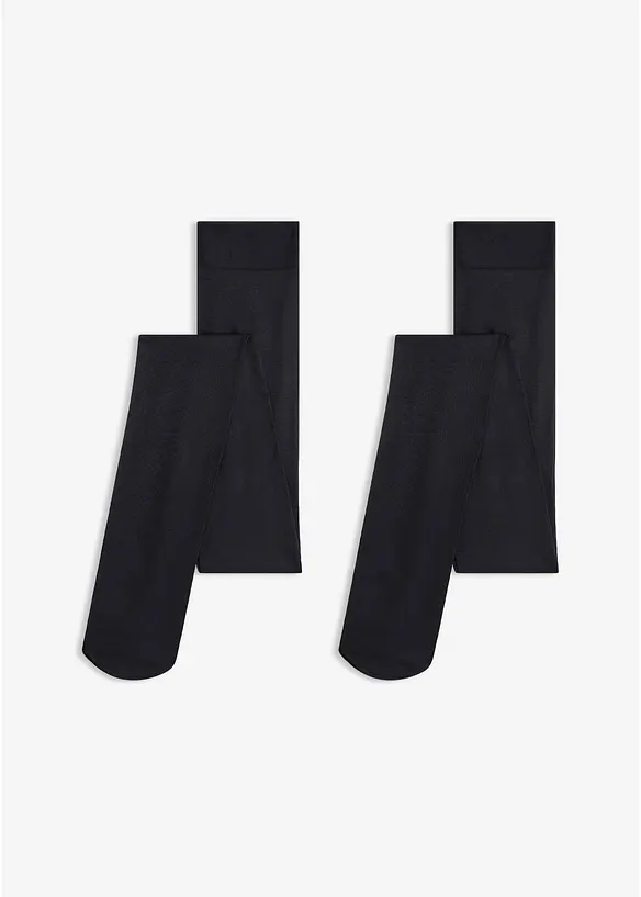 Blickdichte Strumpfhose 100 DEN (2er Pack), bonprix
