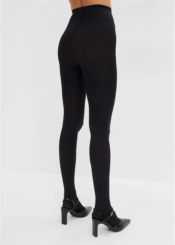 Blickdichte Strumpfhose 100 DEN (2er Pack), bonprix