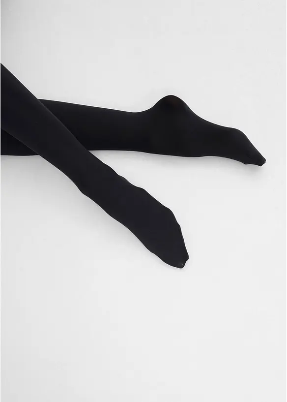 Blickdichte Strumpfhose 100 DEN (2er Pack), bonprix