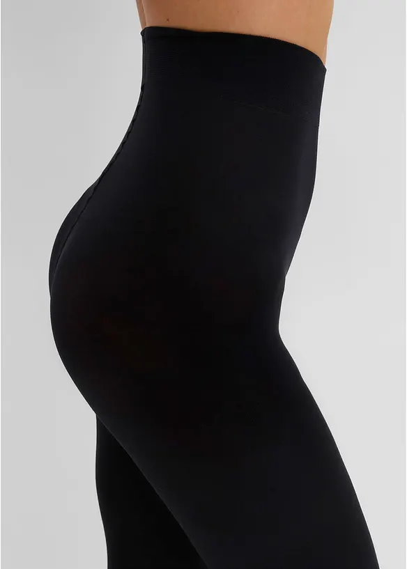 Blickdichte Strumpfhose 100 DEN (2er Pack), bonprix