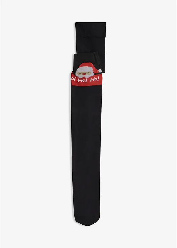 Overknee-Strumpfhose mit Weihnachtsmotiv 60 DEN, bonprix