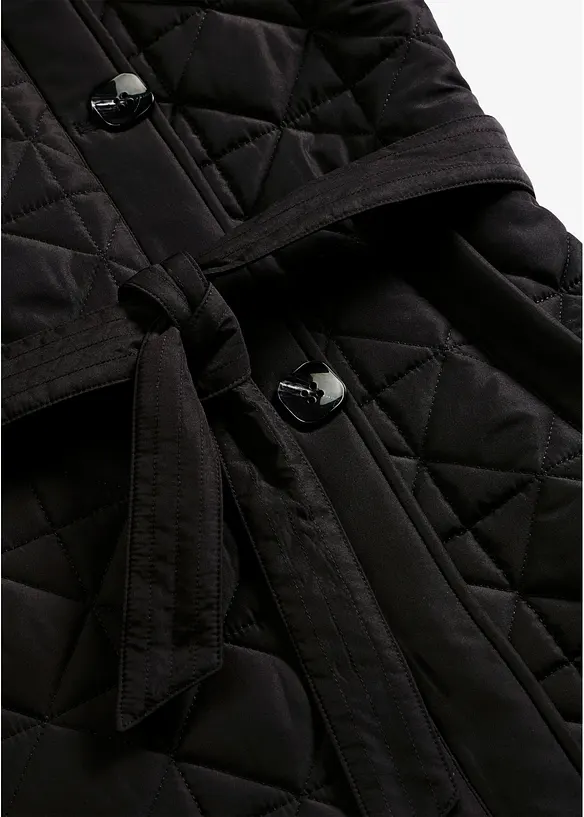 Steppjacke mit Bindeband, wasserabweisend, bonprix