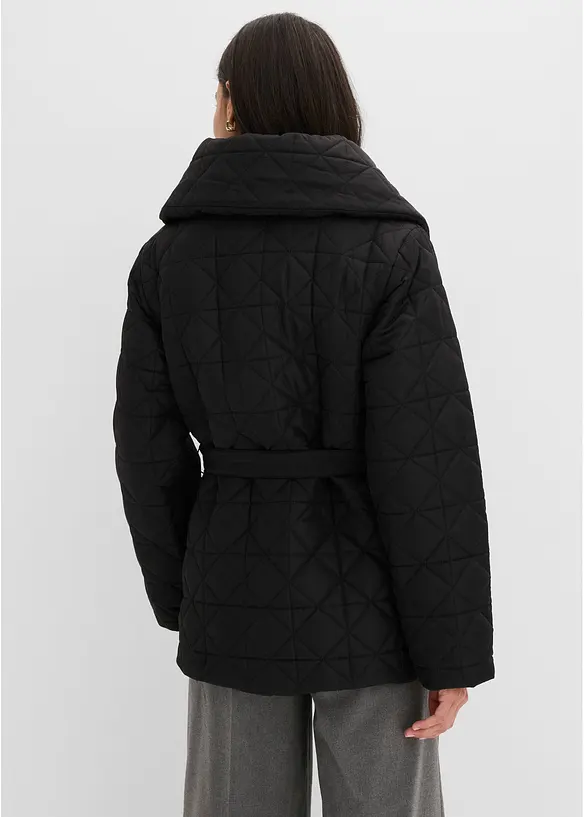 Steppjacke mit Bindeband, wasserabweisend, bonprix
