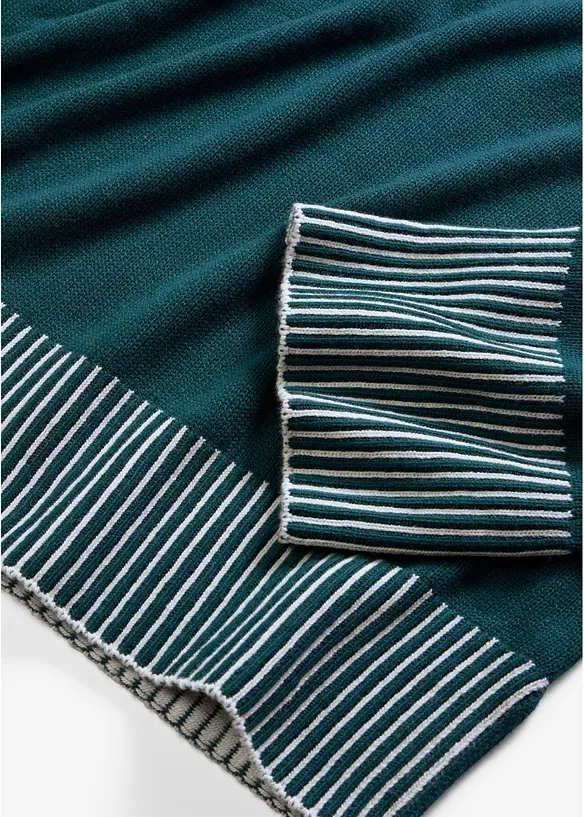 Pull doux &agrave; col montant, bonprix