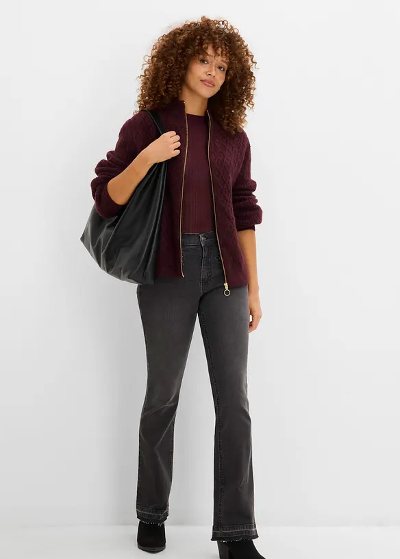 Bootcut-Jeans High Waist, bonprix