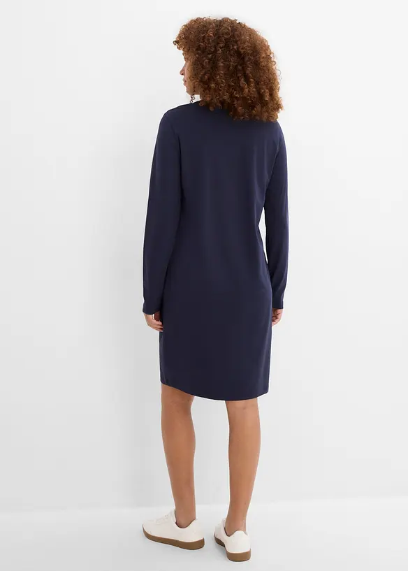Jerseykleid aus Baumwolle mit Stretch (2er Pack), bonprix