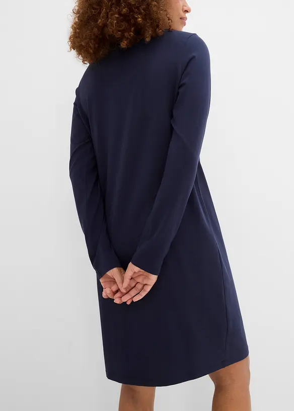 Jerseykleid aus Baumwolle mit Stretch (2er Pack), bonprix