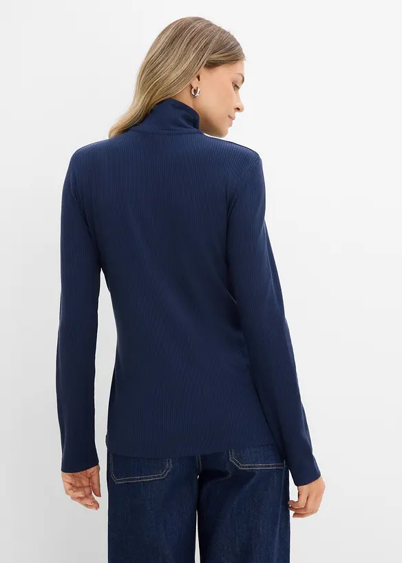 T-shirt c&ocirc;tel&eacute; en viscose douce et extensible, bonprix