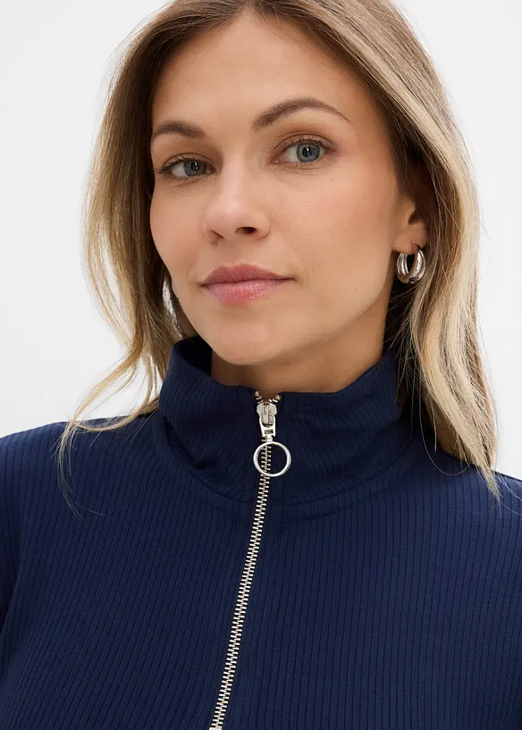 T-shirt c&ocirc;tel&eacute; en viscose douce et extensible, bonprix