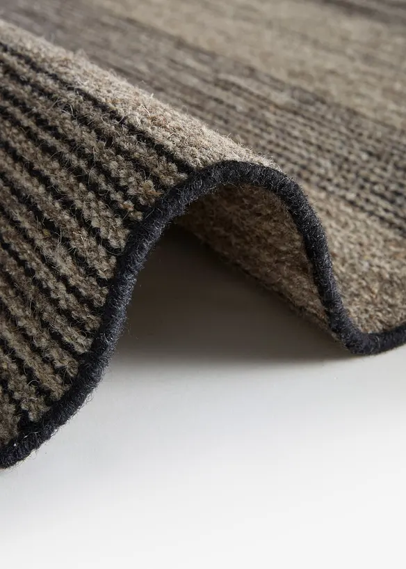 Tapis ray&eacute; en laine majoritaire, bonprix