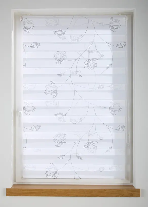 Doppelrollo mit Glanz-Druck, bonprix