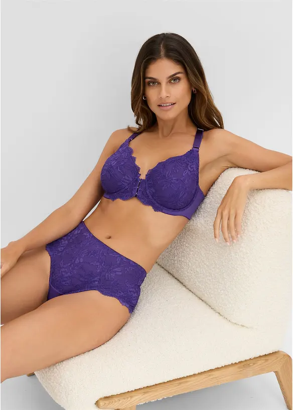 Culotte maxi avec dentelle, bonprix