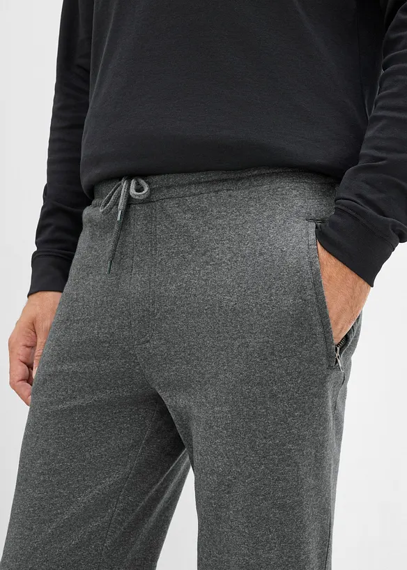 Pantalon de jogging &agrave; poches zipp&eacute;es, bonprix