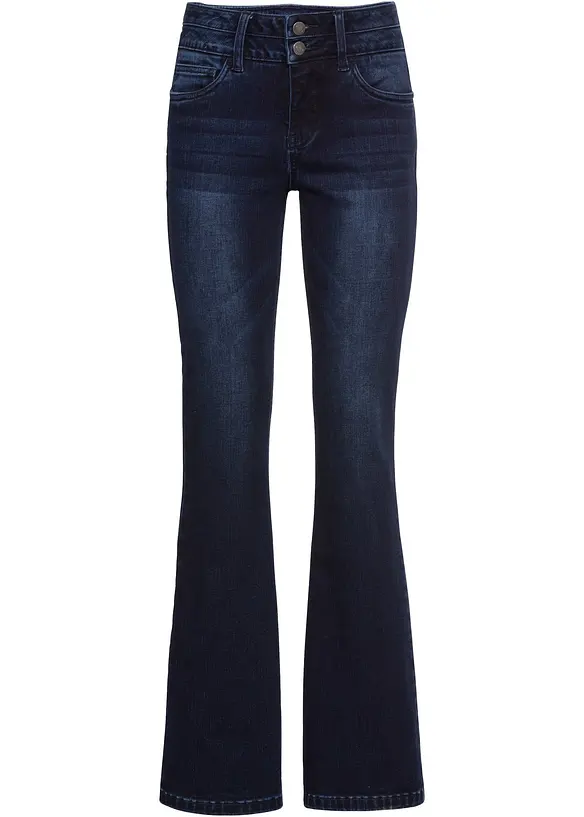 Jean bootcut sculptant taille haute, bonprix