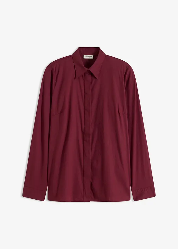 Long-Stretch-Bluse, bonprix