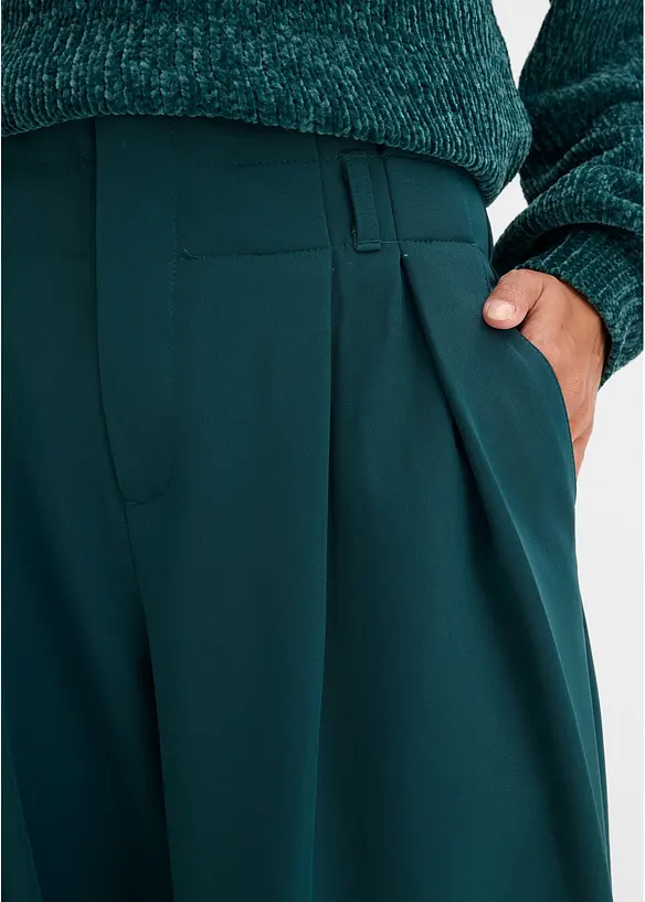 Bundfaltenhose mit Bequembund, bonprix