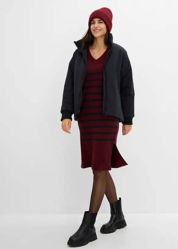 Robe en maille, bonprix