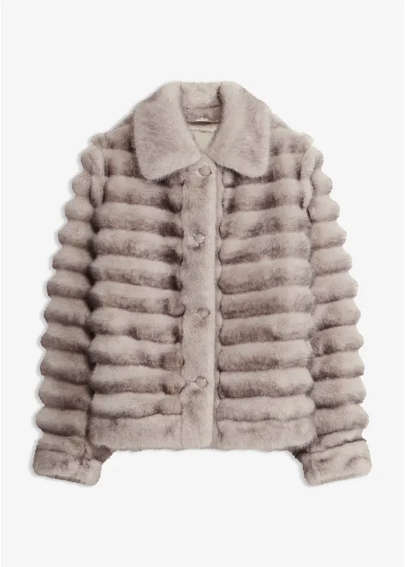 Veste en peluche, bonprix