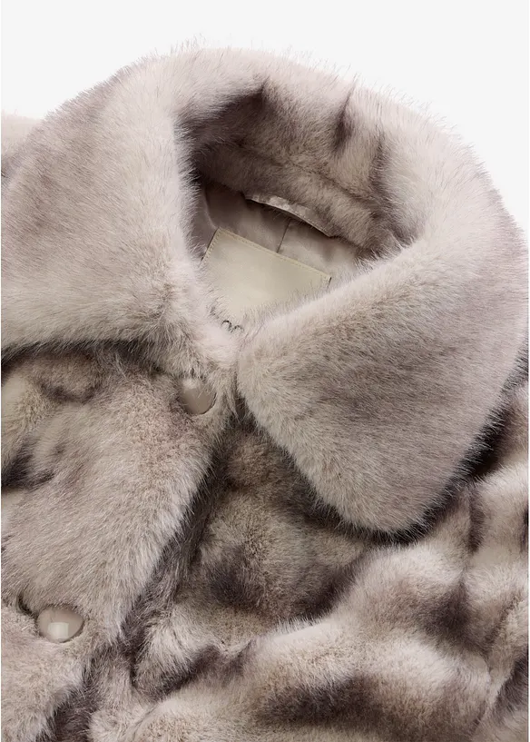Veste en peluche, bonprix