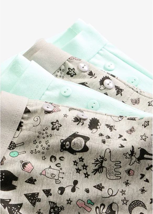 Lot de 4 boxers femme, bonprix