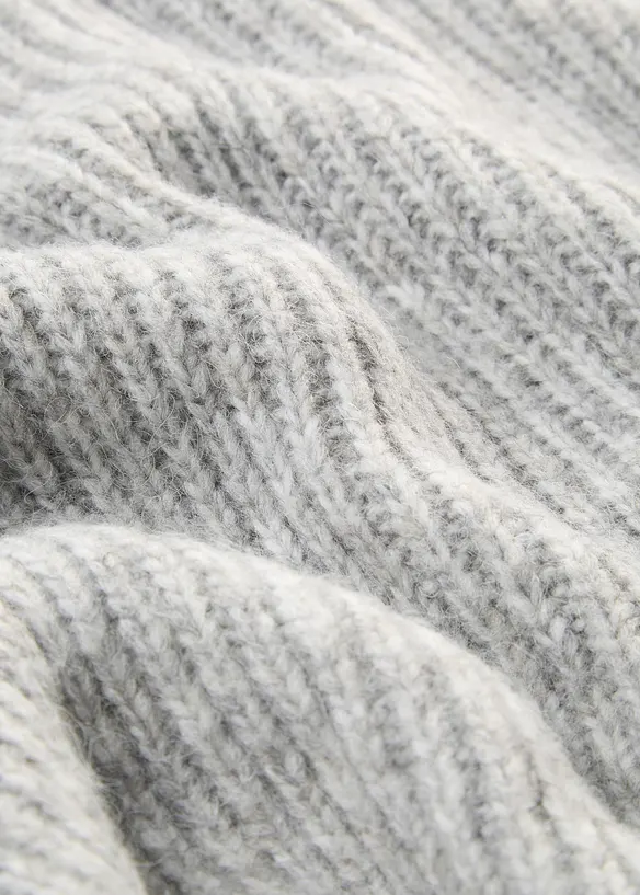 Grobstrick-Pullover aus weichem Woll-Mix, bonprix