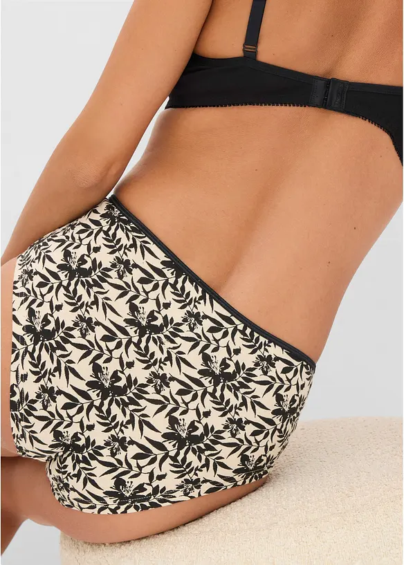 Maxipanty (4er Pack) mit Bio-Baumwolle, bonprix