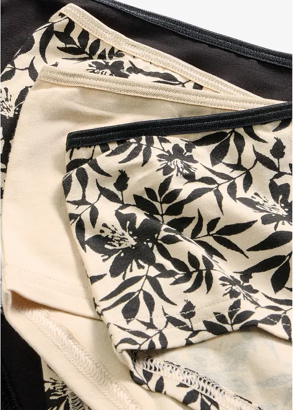 Maxipanty (4er Pack) mit Bio-Baumwolle, bonprix