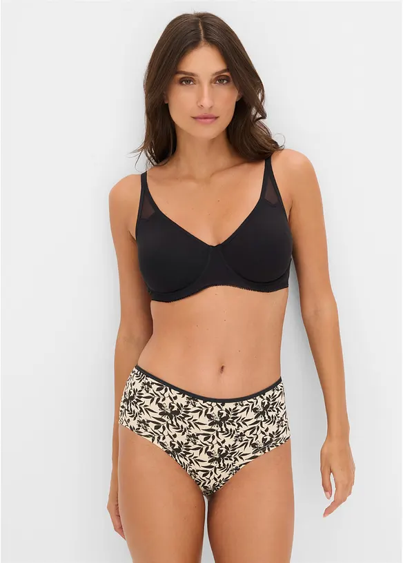 Maxipanty (4er Pack) mit Bio-Baumwolle, bonprix