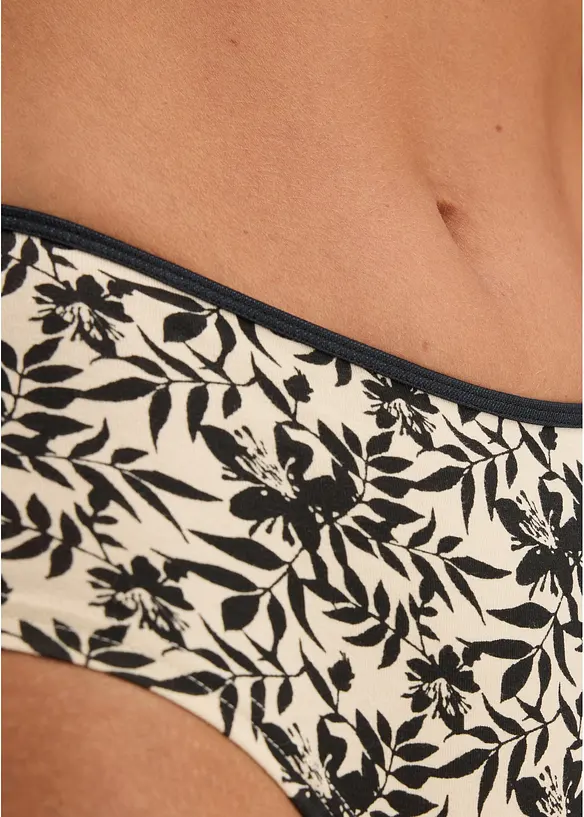 Maxipanty (4er Pack) mit Bio-Baumwolle, bonprix