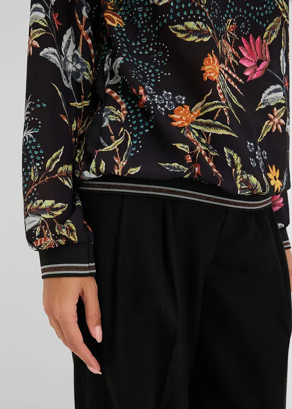 Blouse &agrave; col rond, bonprix