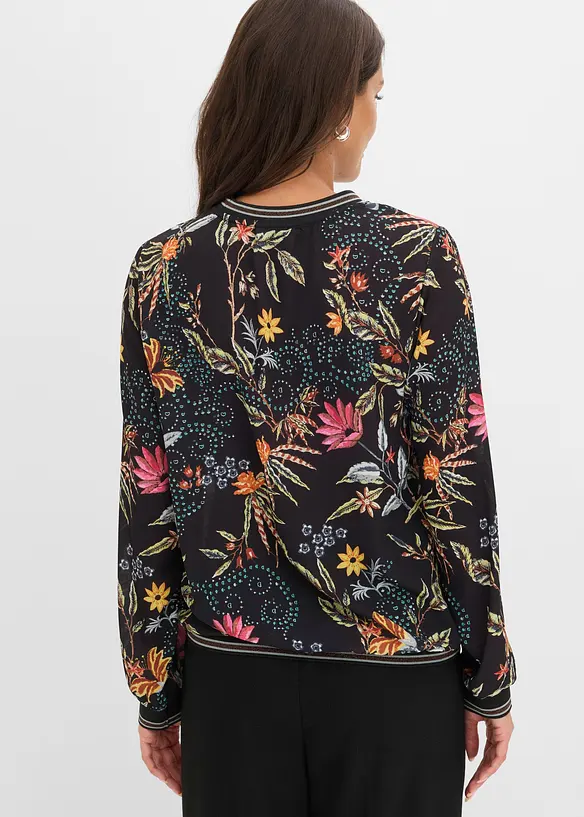 Blouse &agrave; col rond, bonprix