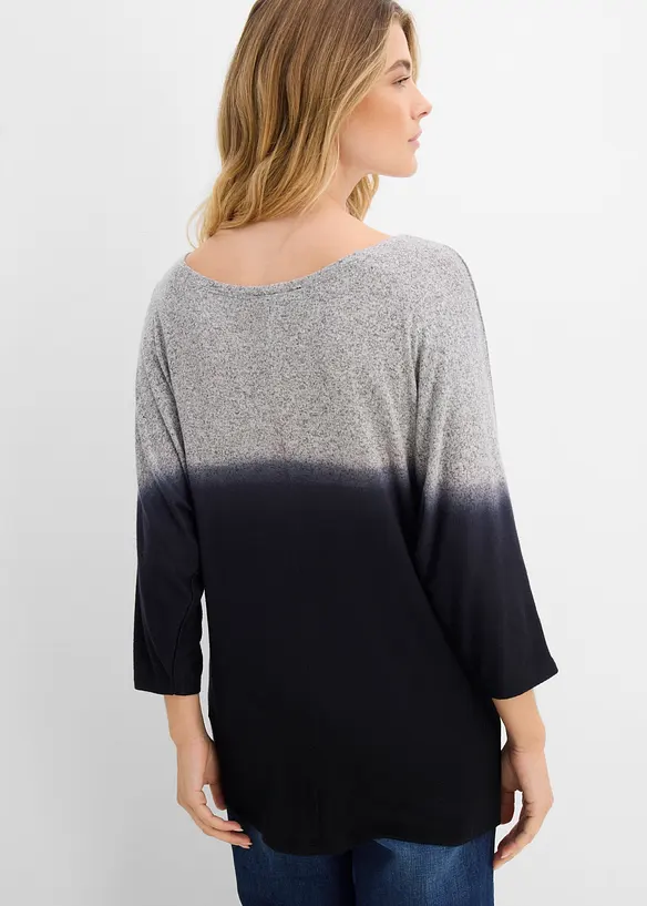 T-shirt oversize &agrave; d&eacute;grad&eacute; de couleur, bonprix