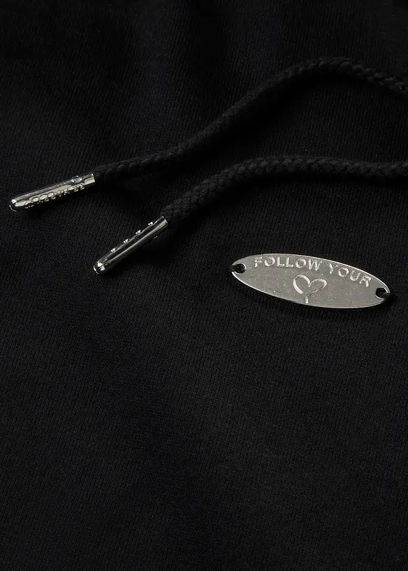 Robe sweat &agrave; capuche, bonprix