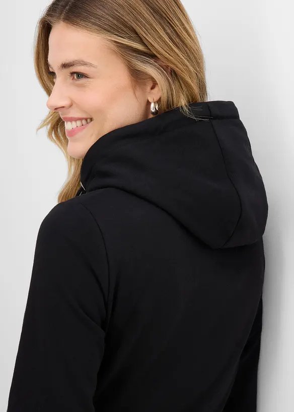 Robe sweat &agrave; capuche, bonprix