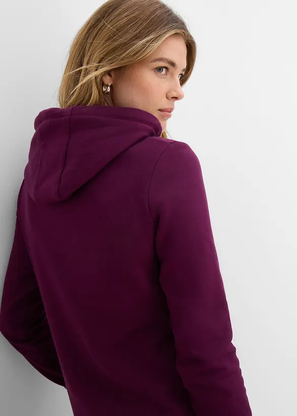 Robe sweat &agrave; capuche, bonprix