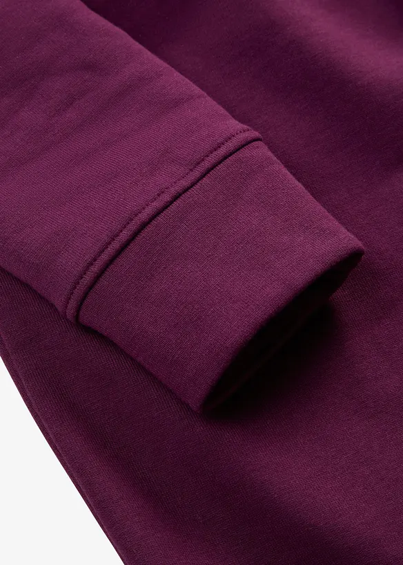 Robe sweat &agrave; capuche, bonprix